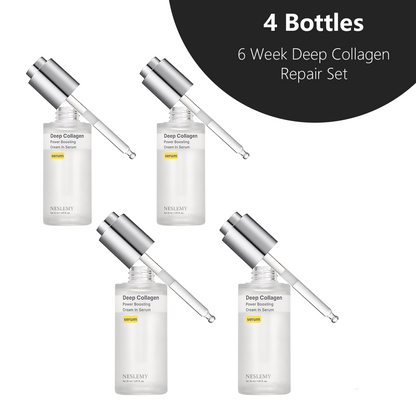 NESLEMY Editor Glass Skin Collagen  Cream-in-Serum | Gentle, Nourishing &Comfort Korean Skincare Moisturizer for Firming & Hydrating