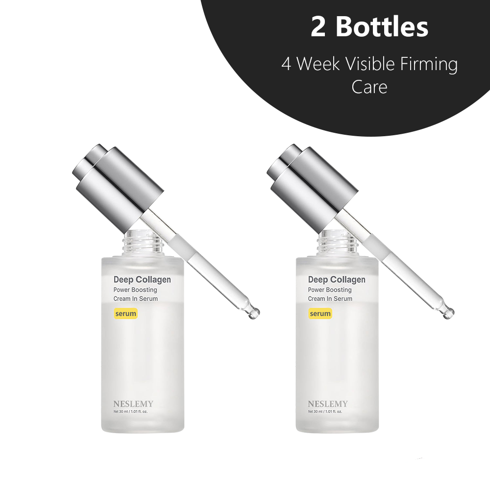 NESLEMY Editor Glass Skin Collagen  Cream-in-Serum | Gentle, Nourishing &Comfort Korean Skincare Moisturizer for Firming & Hydrating