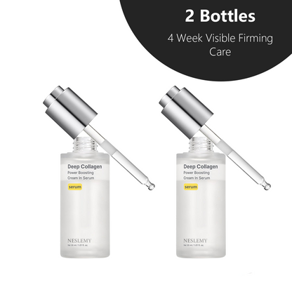 NESLEMY Editor Glass Skin Collagen  Cream-in-Serum | Gentle, Nourishing &Comfort Korean Skincare Moisturizer for Firming & Hydrating