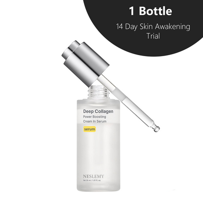 NESLEMY Editor Glass Skin Collagen  Cream-in-Serum | Gentle, Nourishing &Comfort Korean Skincare Moisturizer for Firming & Hydrating