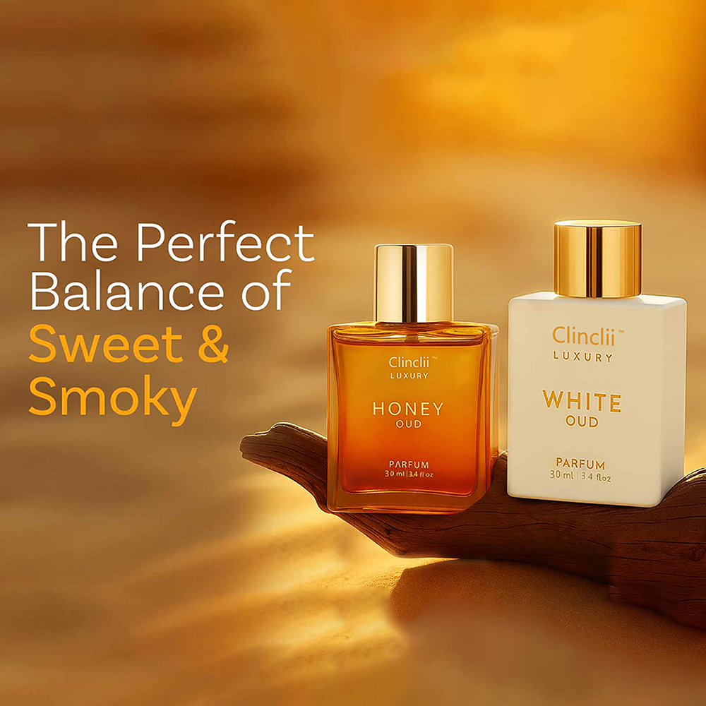 Final 3 Hours🔥Gentlemen’s Fragrance Set with Luxury's Honey Oud & White Oud Perfume for Men & Women